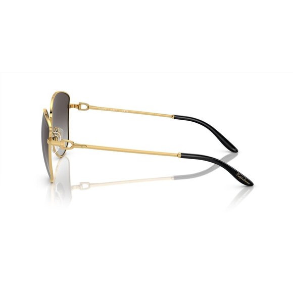 New RALPH LAUREN The Vivienne Gold Round RL7079 90048G Sunglasses Women - Picture 3 of 6